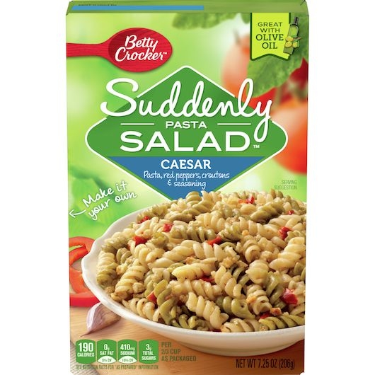 Suddenly Pasta Salad - Caesar, 7.25 Ounce -- 12 per case