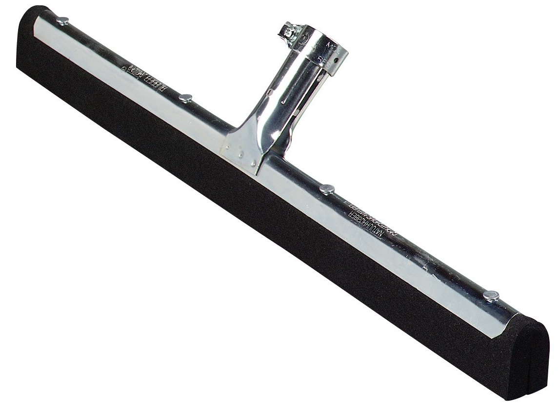 Carlisle Straight Plated/Black Double Foam Squeegee, 18 inch -- 10 per case