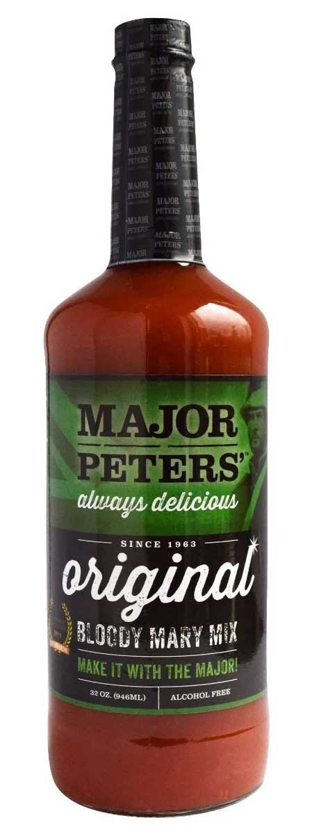 Major Peters Original Bloody Mary Mix, 32 Fluid Ounce -- 12 per case
