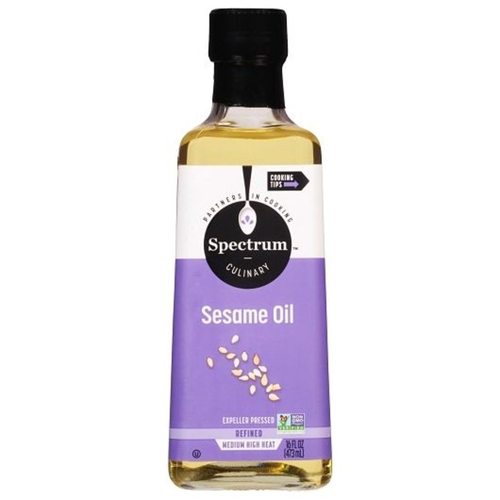 Spectrum Culinary Refined Sesame Oil, 16 Fluid Ounce -- 12 per case