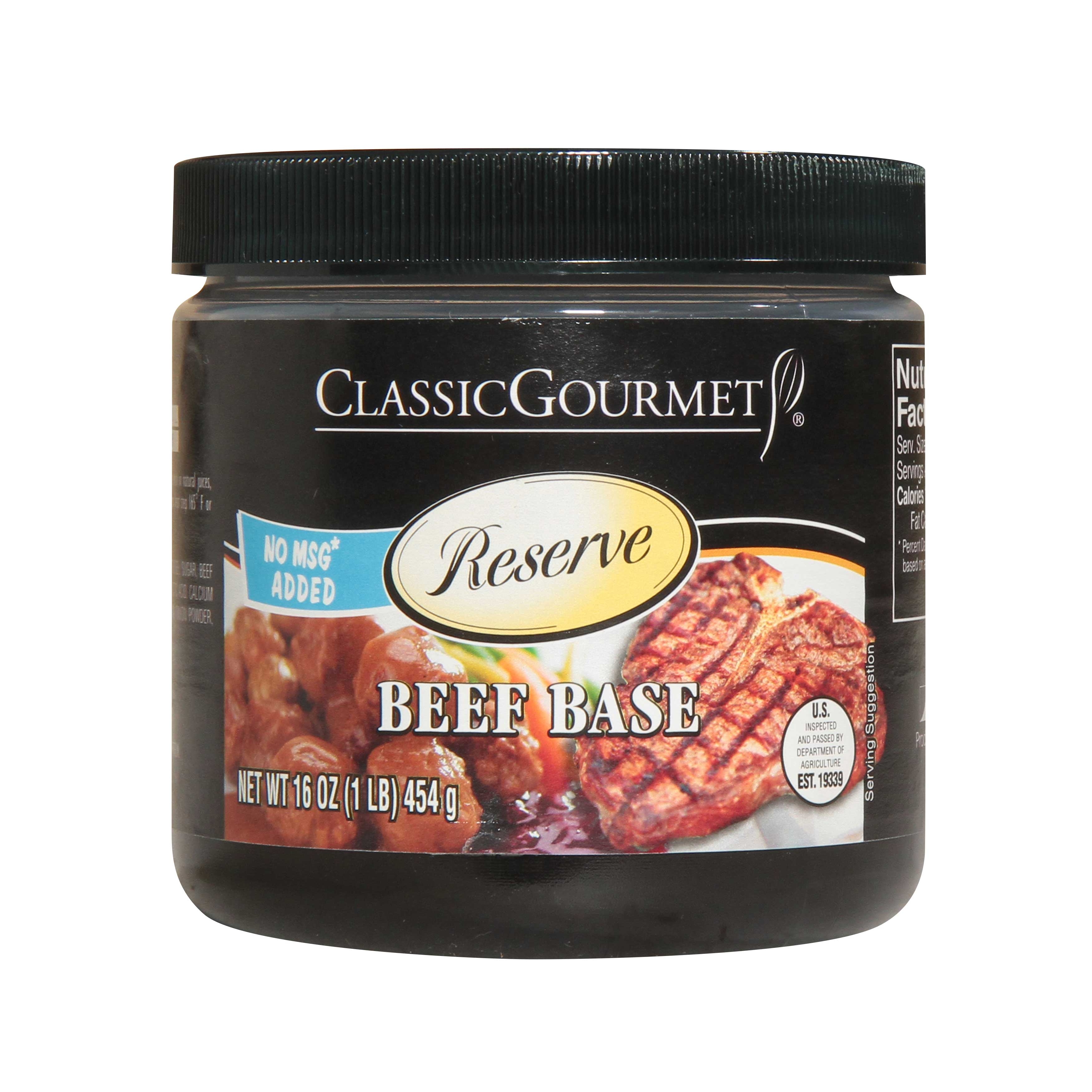 Ventura Foods Classic Gourmet Real Beef Base, 1 Pound -- 6 per case