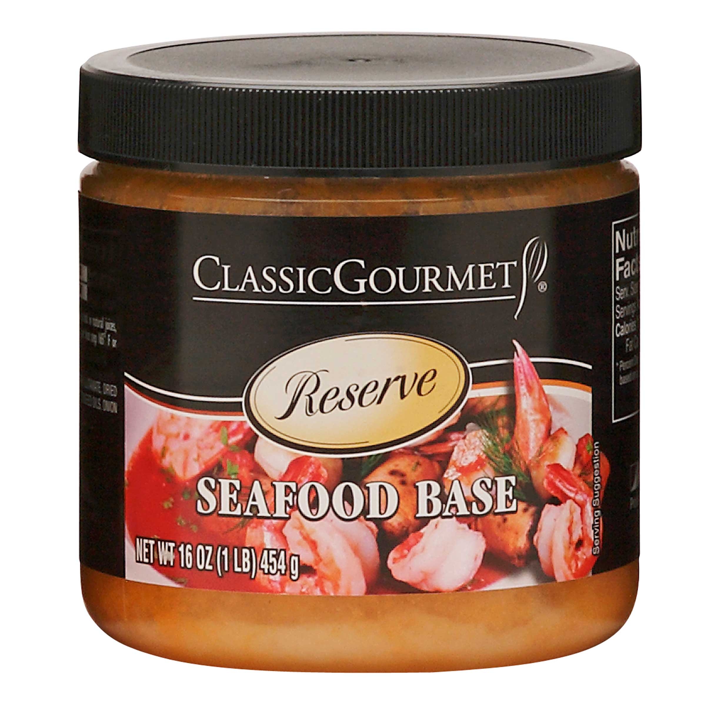 Classic Gourmet Reserve Seafood Base, 1 Pound -- 6 per case.