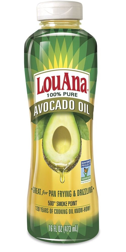 Lou Ana 100 Percent Pure No Gmo No Additives Avocado Oil, 16 Fluid Ounce Bottle -- 6 per case