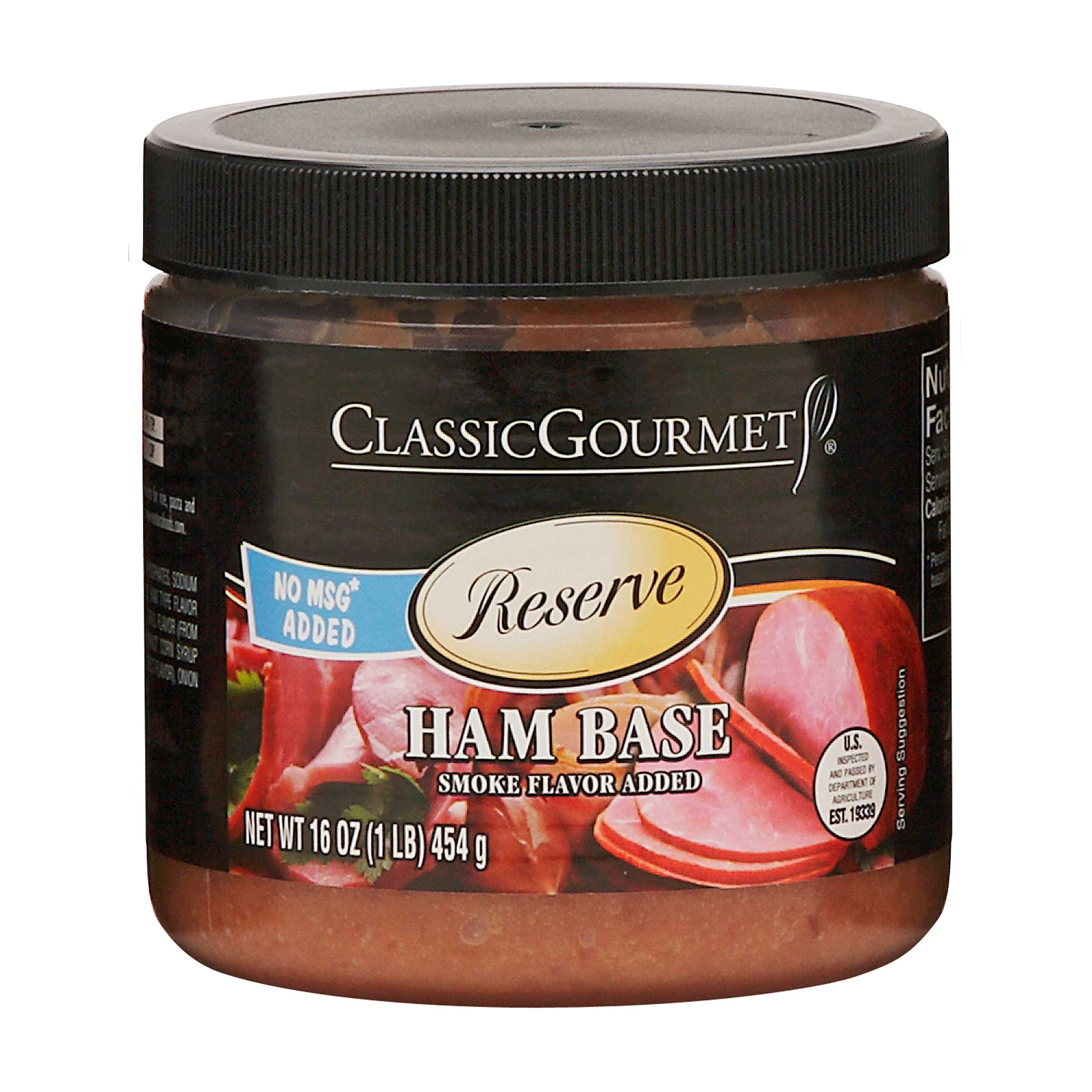 Ventura Foods Classic Gourmet Real Ham Base, 1 Pound -- 6 per case.