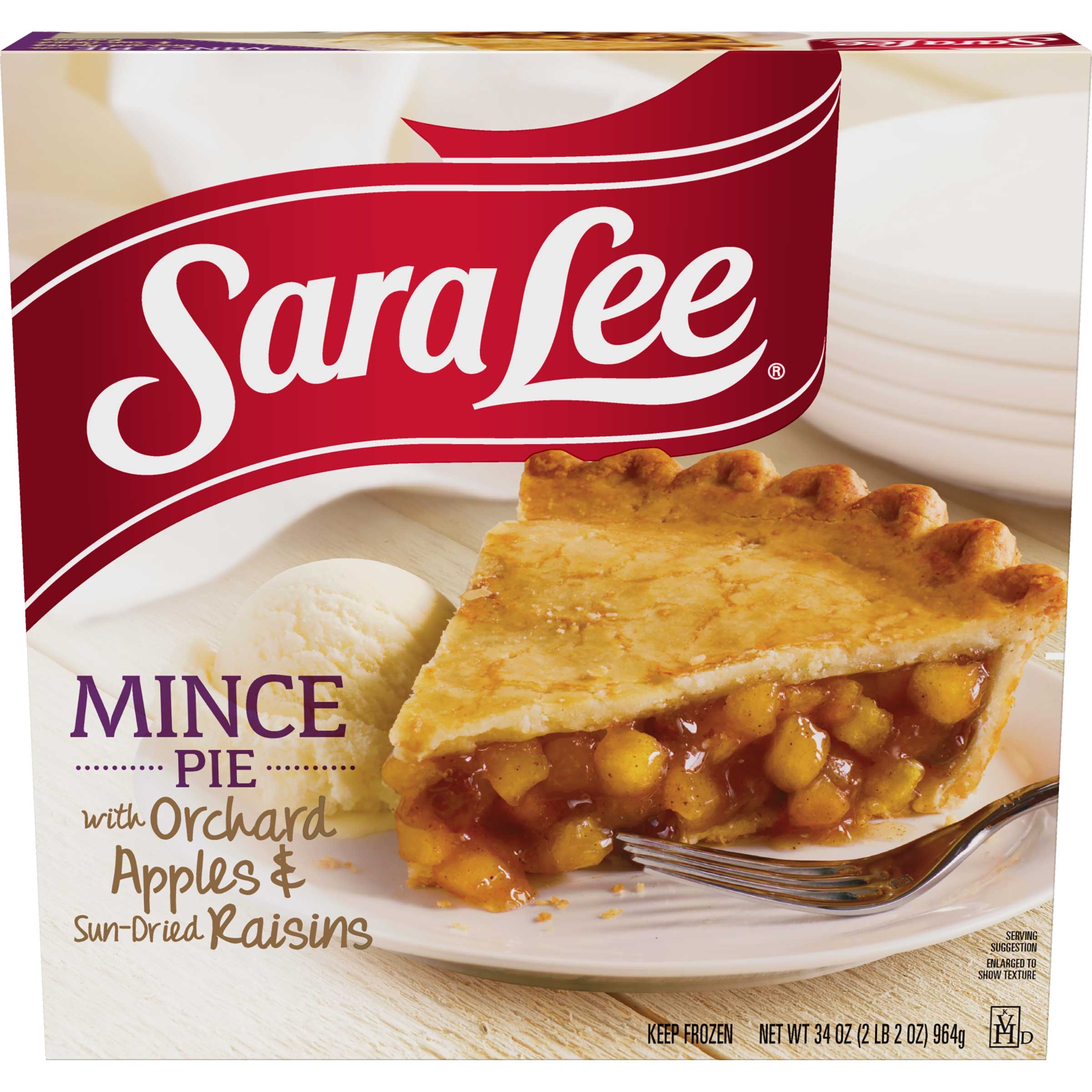 Sara Lee Unbaked Mince Pie, 2.125 Pound -- 6 per case.