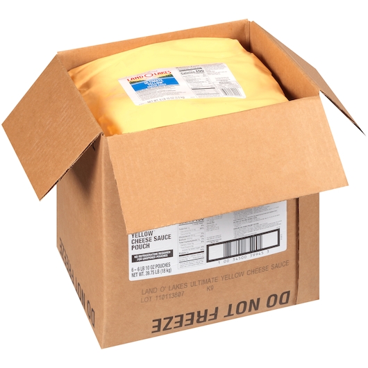 Land O Lakes Ultimate Yellow Cheese Sauce, 106 Ounce Pouch -- 6 per case
