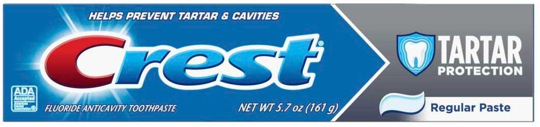 Crest Tartar Protection Dentifrice Toothpaste, 5.7 Ounce -- 24 per case