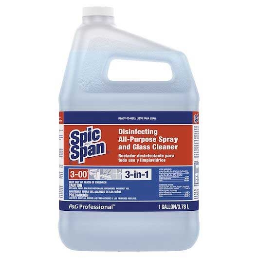 Spic and Span Disinfecting 3 N 1 All Purpose and Glass Cleaner, 1 Gallon -- 3 per case