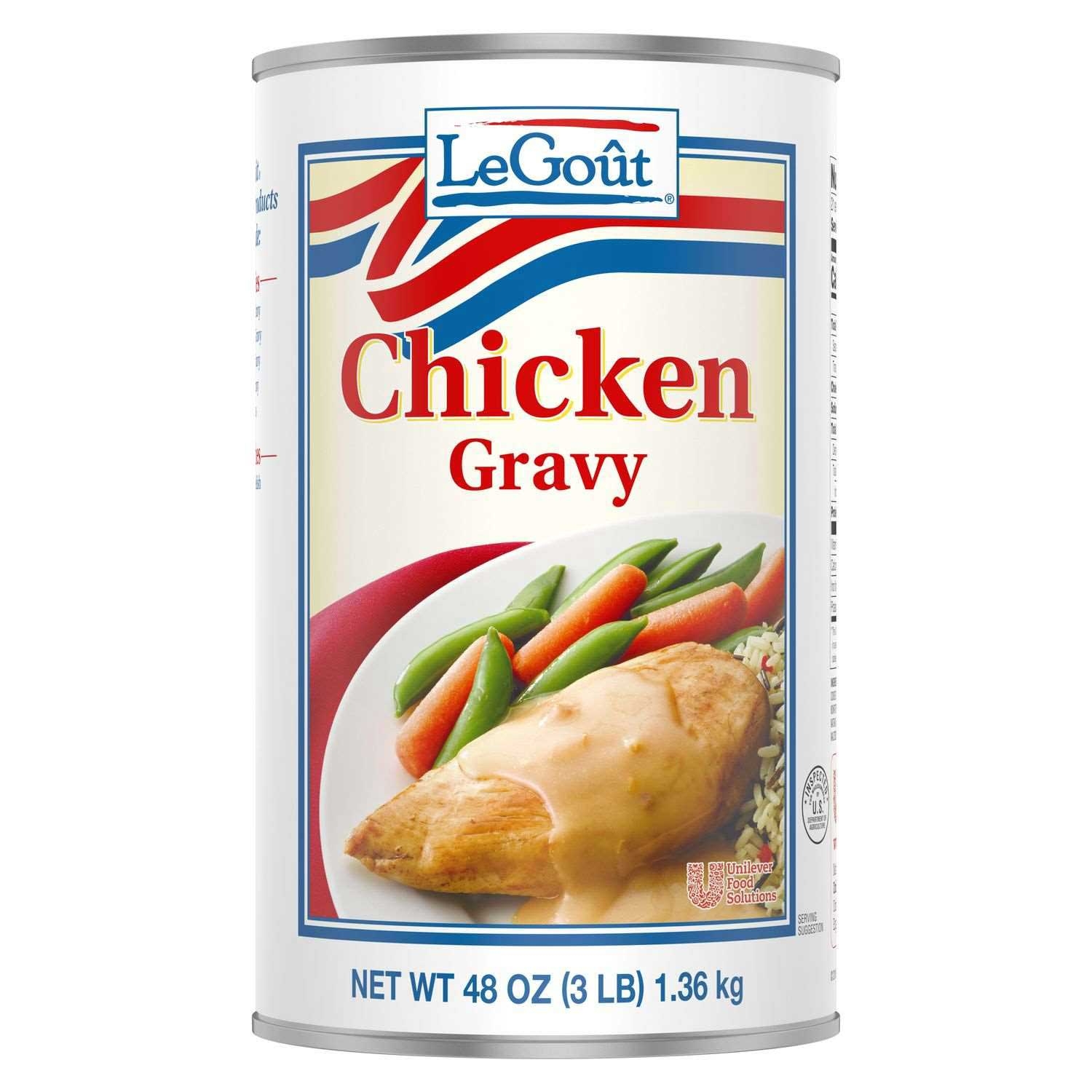 LeGout Chicken Gravy, 48 ounce -- 12 per case