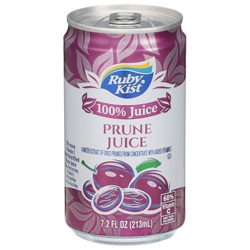 Ruby Kist Prune Juice, 7.2 Fluid Ounce Can -- 24 per case