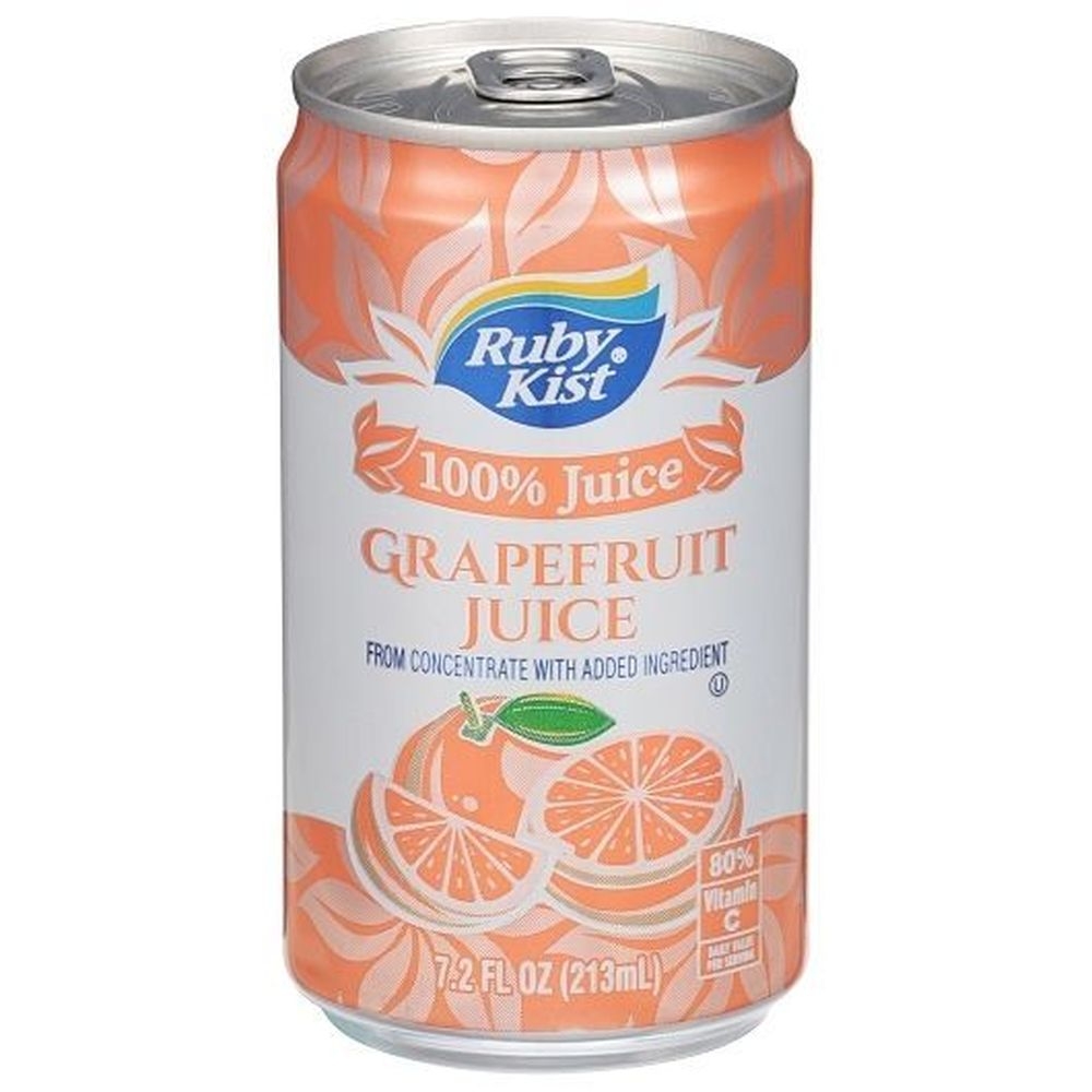 Ruby Kist Grapefruit Juice, 7.2 Fluid Ounce Can -- 24 per case