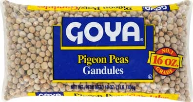 Goya Pigeon Pea - 16 oz. bag, 24 per case