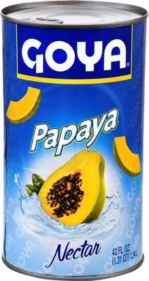 Goya Papaya Nectar Juice, 42 Ounce -- 12 per case.