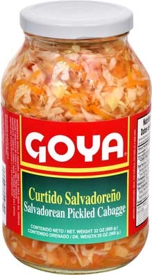 Goya Salvadoreno Curtido, 32 Ounce -- 12 per case.