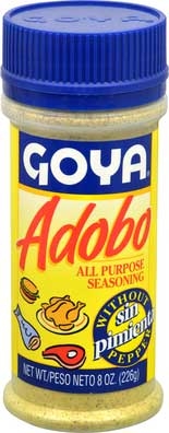 Goya  Adobo Seasoning without Pepper - 8 oz. jar, 24 per case