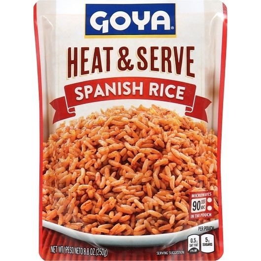Goya Heat and Serve Spanish Rice, 8.8 Ounce -- 12 per case