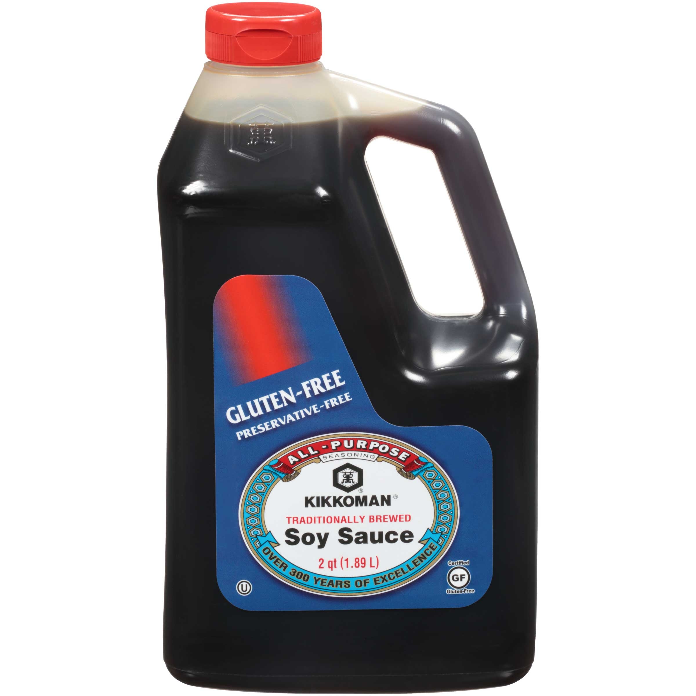 Kikkoman Gluten Free Soy Sauce, 2 Quart -- 6 per case.