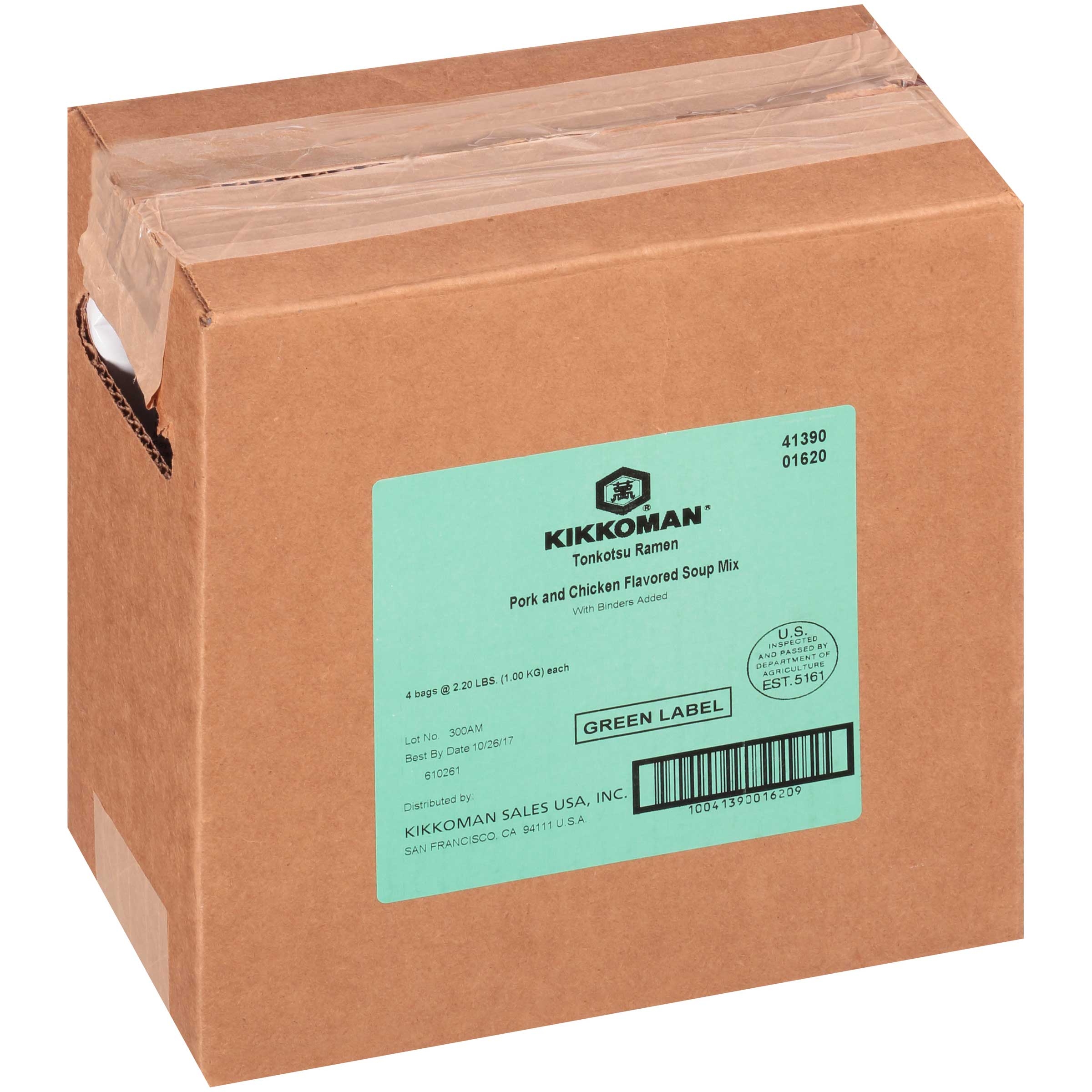 Kikkoman Tonkotsu Ramen Soup Mix without Msg, 2.2 Pound -- 4 per case.