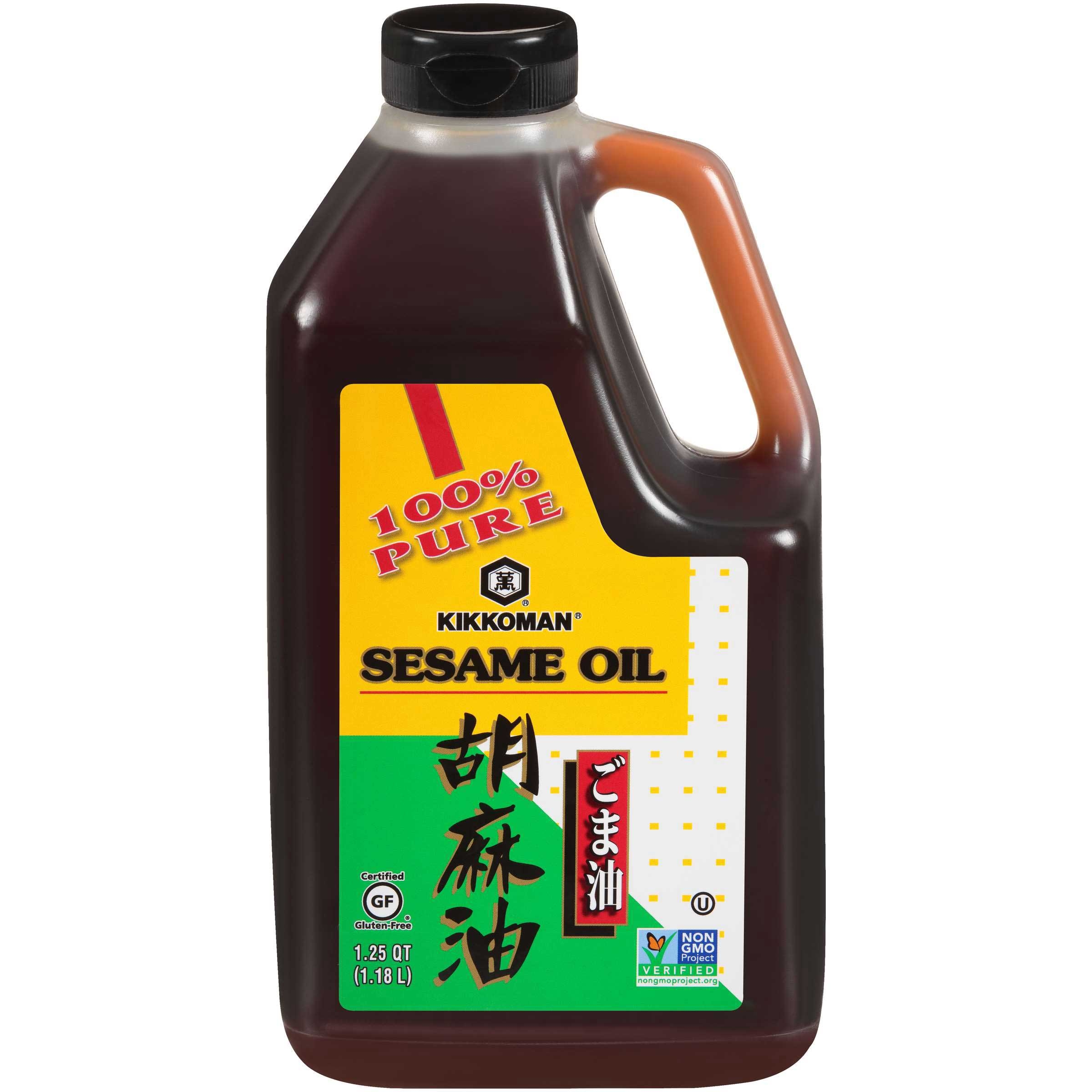 Kikkoman Non Gmo Sesame Oil, 1.25 Quart -- 4 per case.