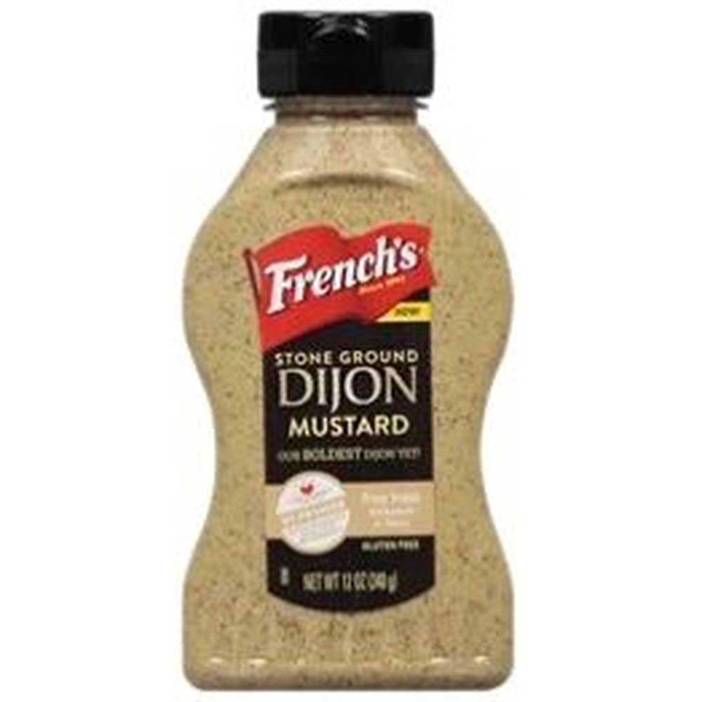 Frenchs Stone Ground Dijon Mustard, 12 Ounce -- 8 per case