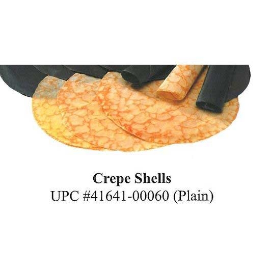 Old Fashioned Kitchen Plain 6 inch Crepe Shell, 0.75 Ounce -- 200 per case