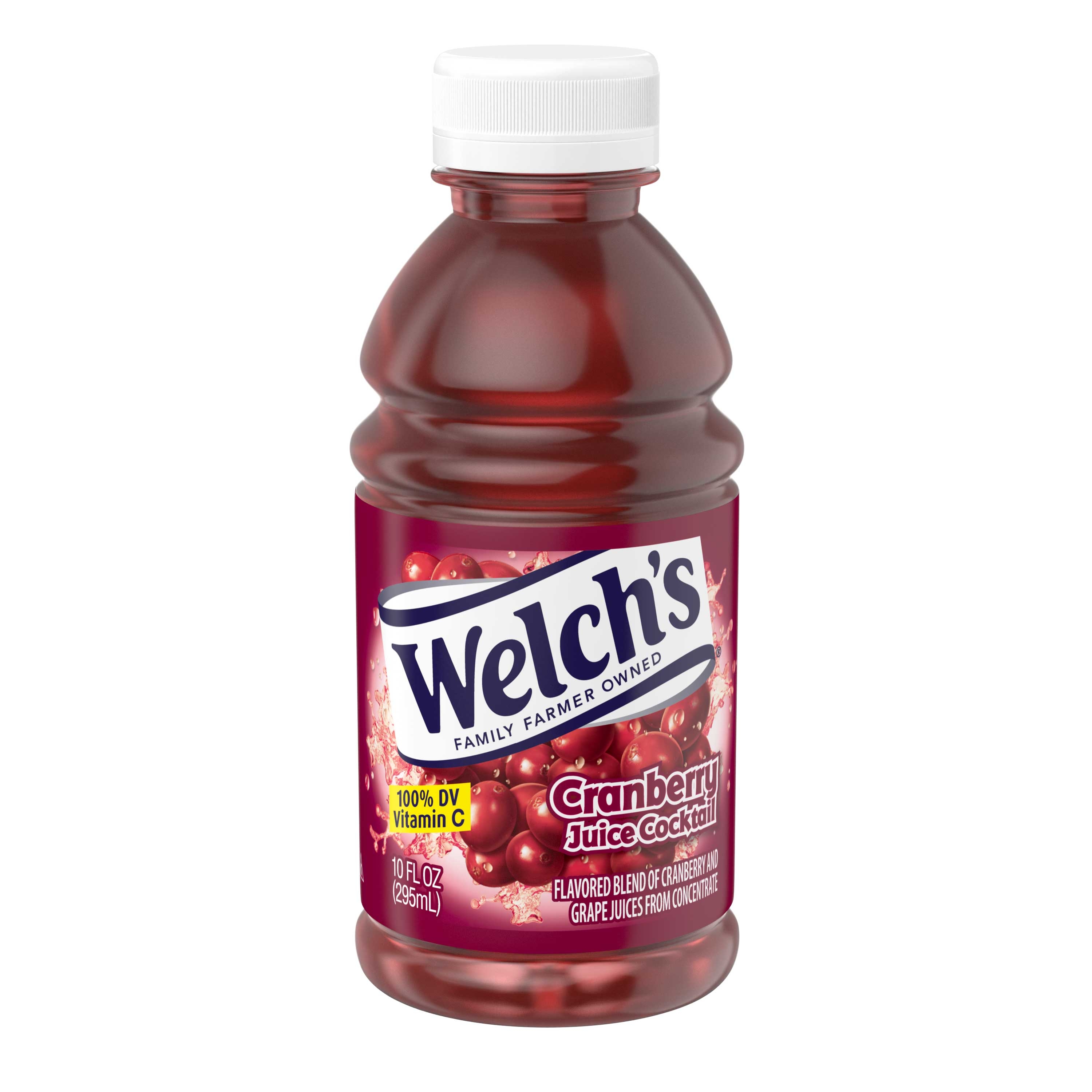 Welch's Cranberry Juice, 10oz bottles -- 24 Bottles per case