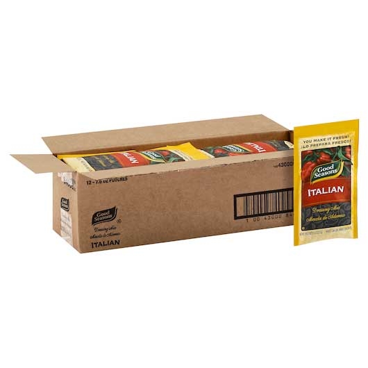 Good Seasons Italian Salad Dressing Dry Mix,  7.6 Ounce -- 12 per Case