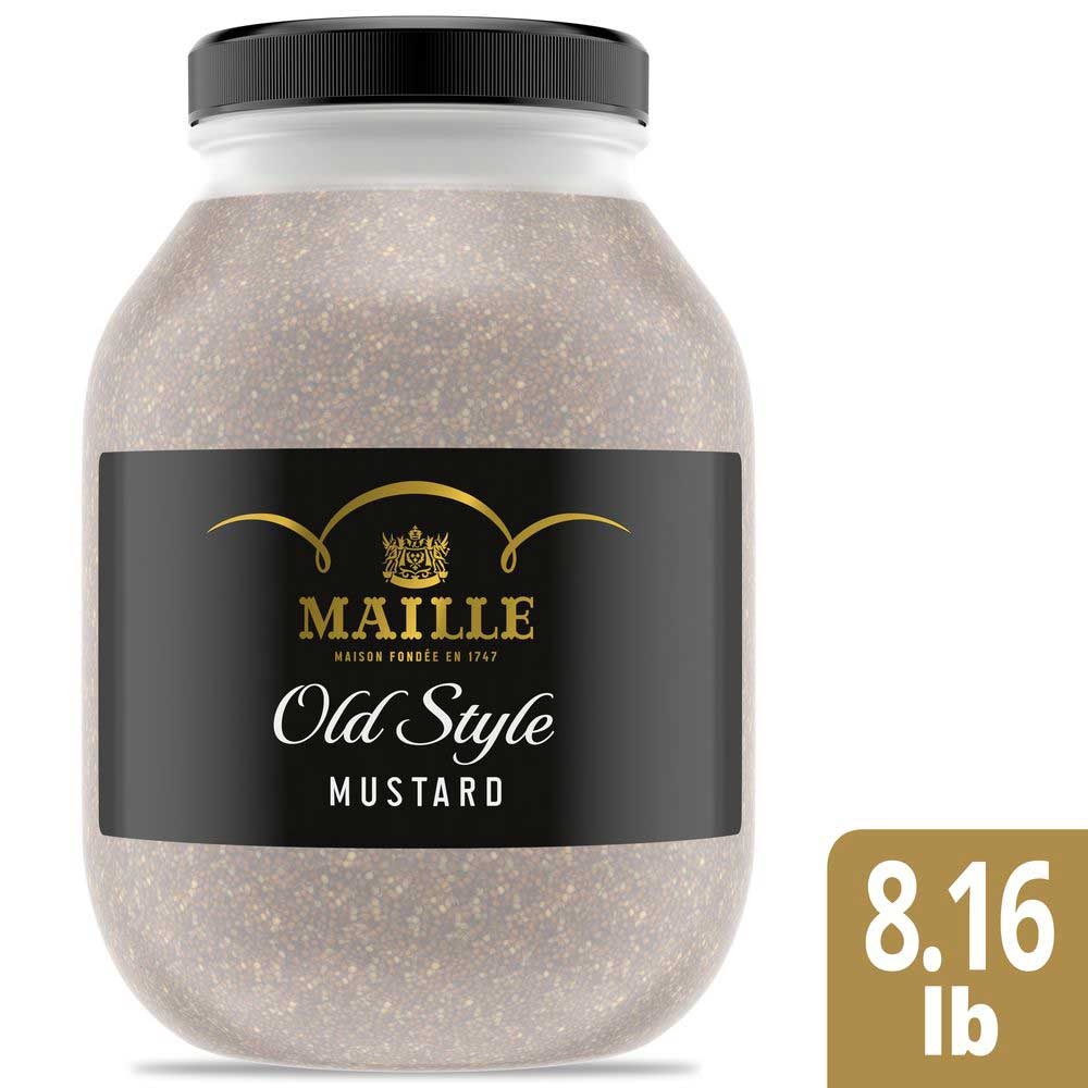 Single Maille Old Style Mustard Jar, 8.16 pound 