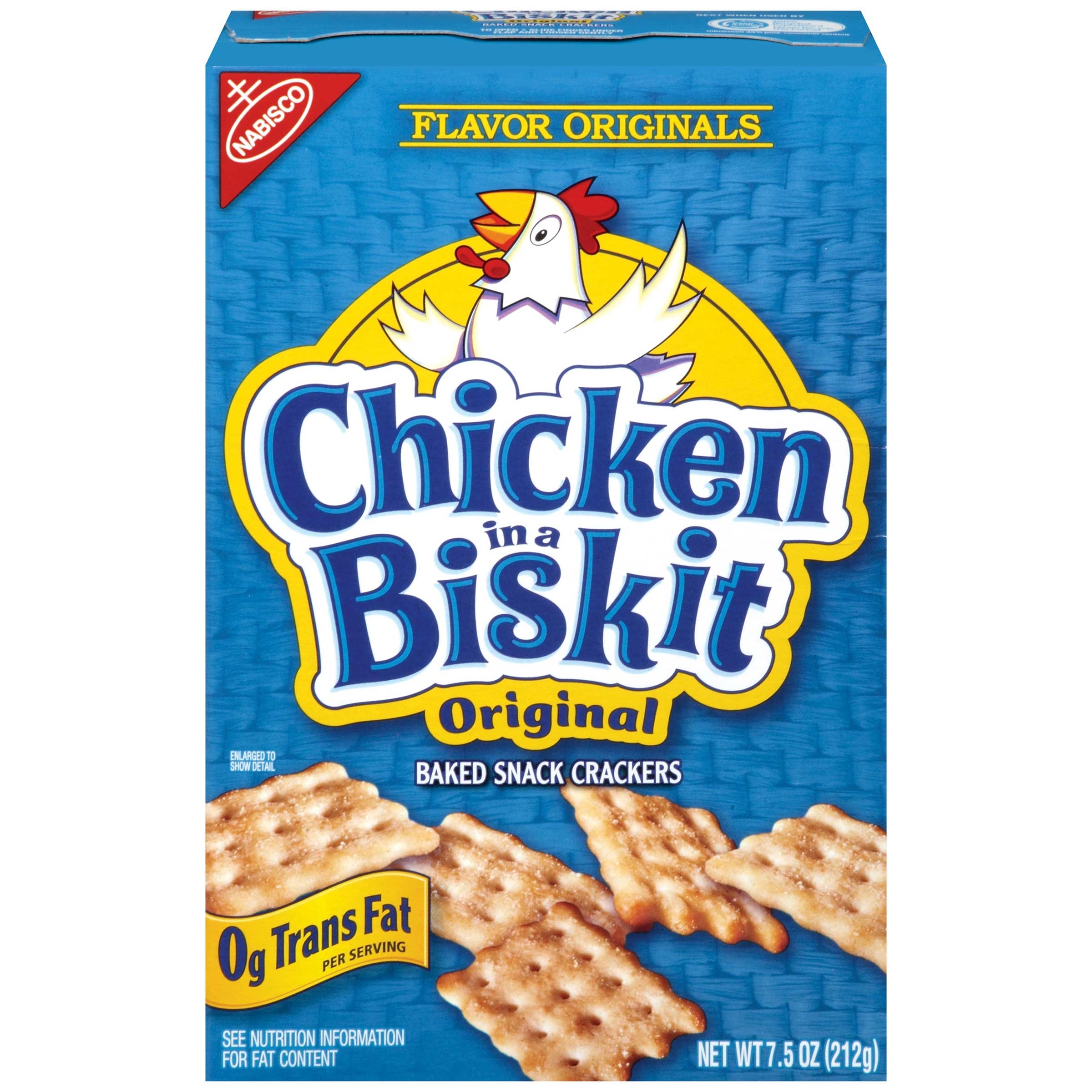 Chicken in a Biskit Original Crackers, 7.5 Ounce -- 6 per case