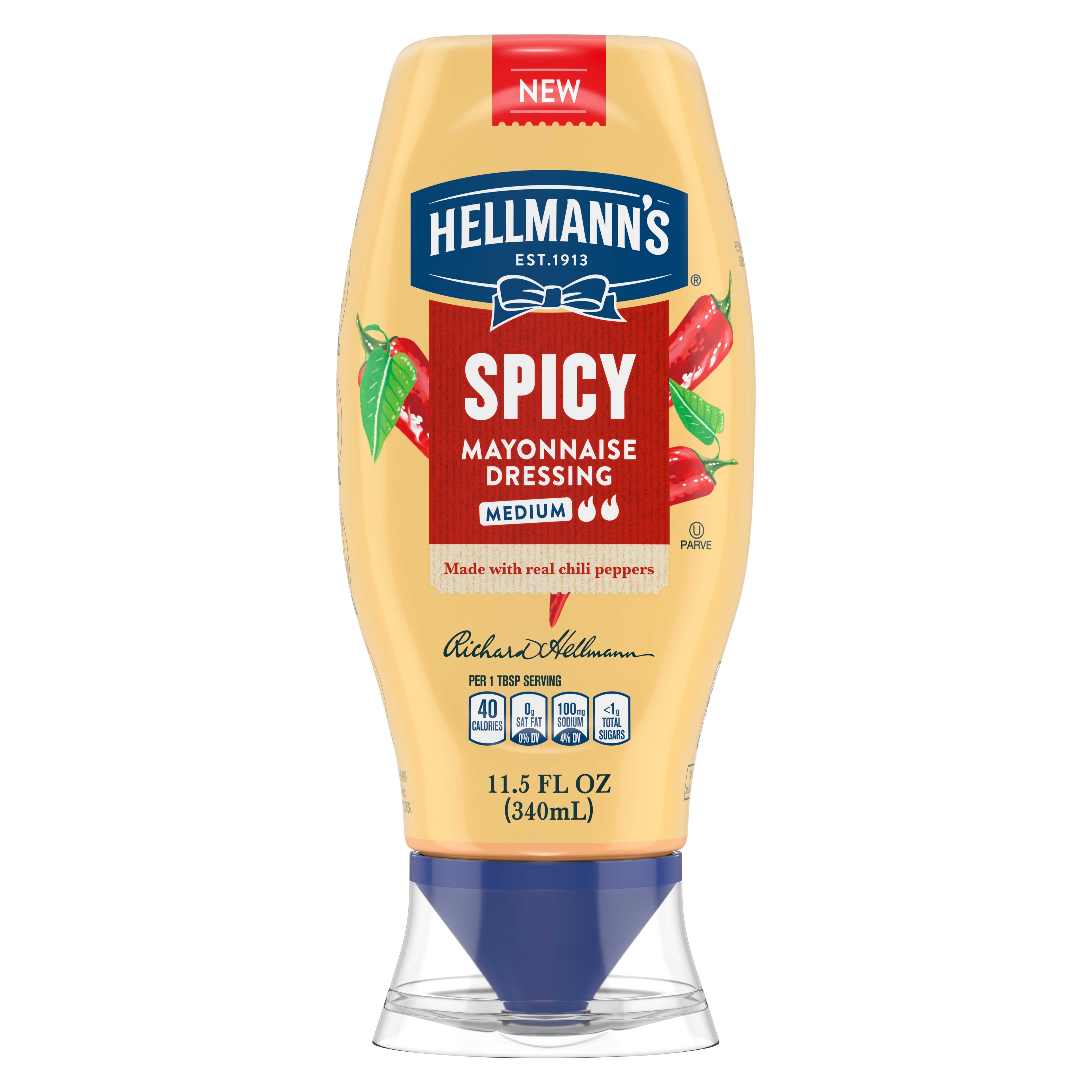Hellmann's Spicy Mayonnaise, 11.5 Ounce --  12 per case