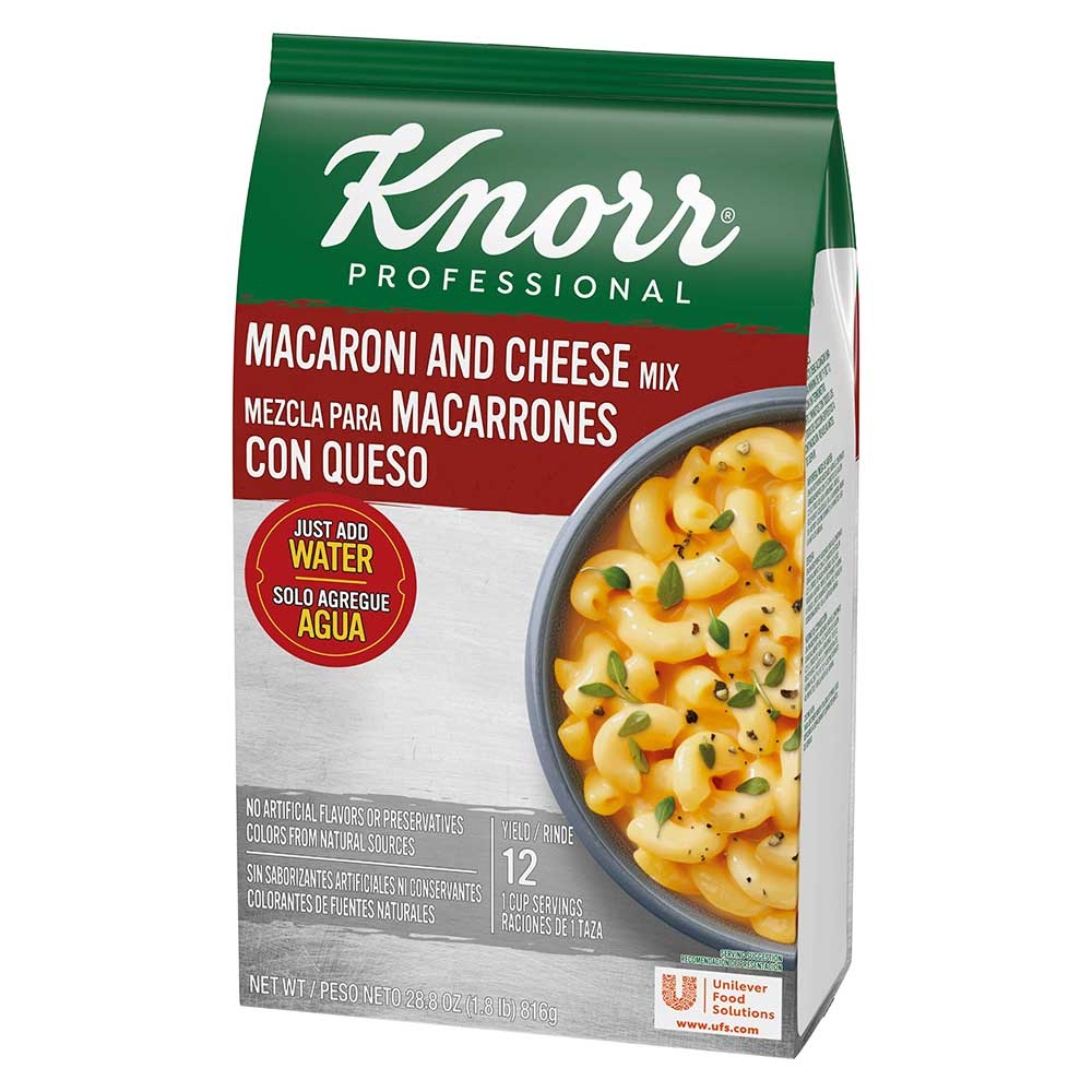 Knorr Professional Macaroni and Cheese Mix, 28.8 Ounce -- 4 per case