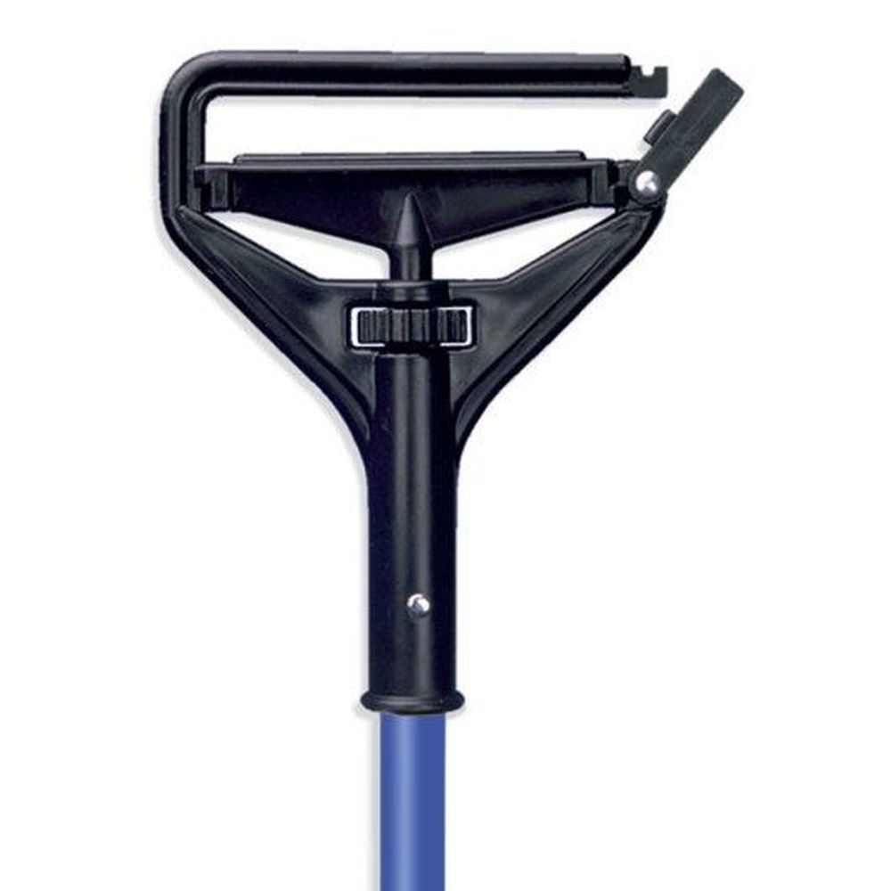 Disco Blue Fiberglass Handle with 7 inch Black Plastic Head, 12 count