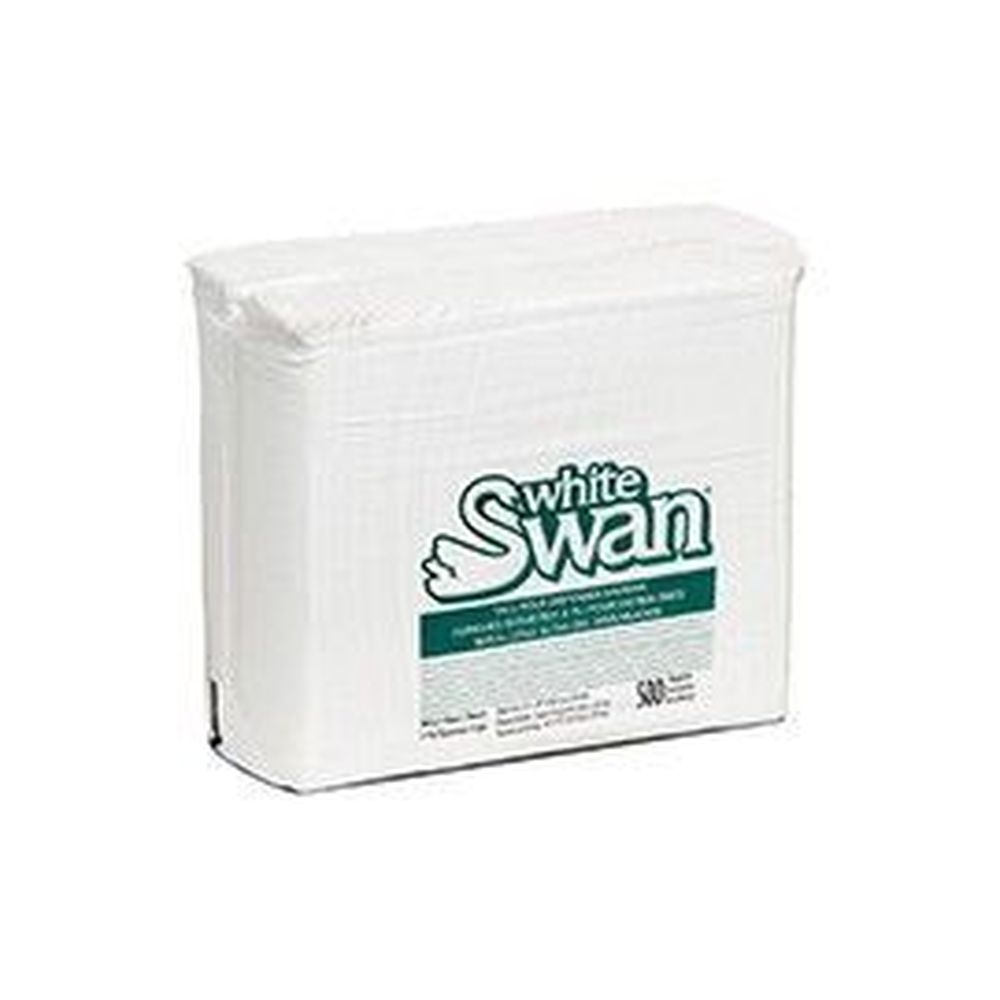 White Swan White 1-Ply Tall 6 Fold Dispenser Napkin, 500 count -- 20 per case