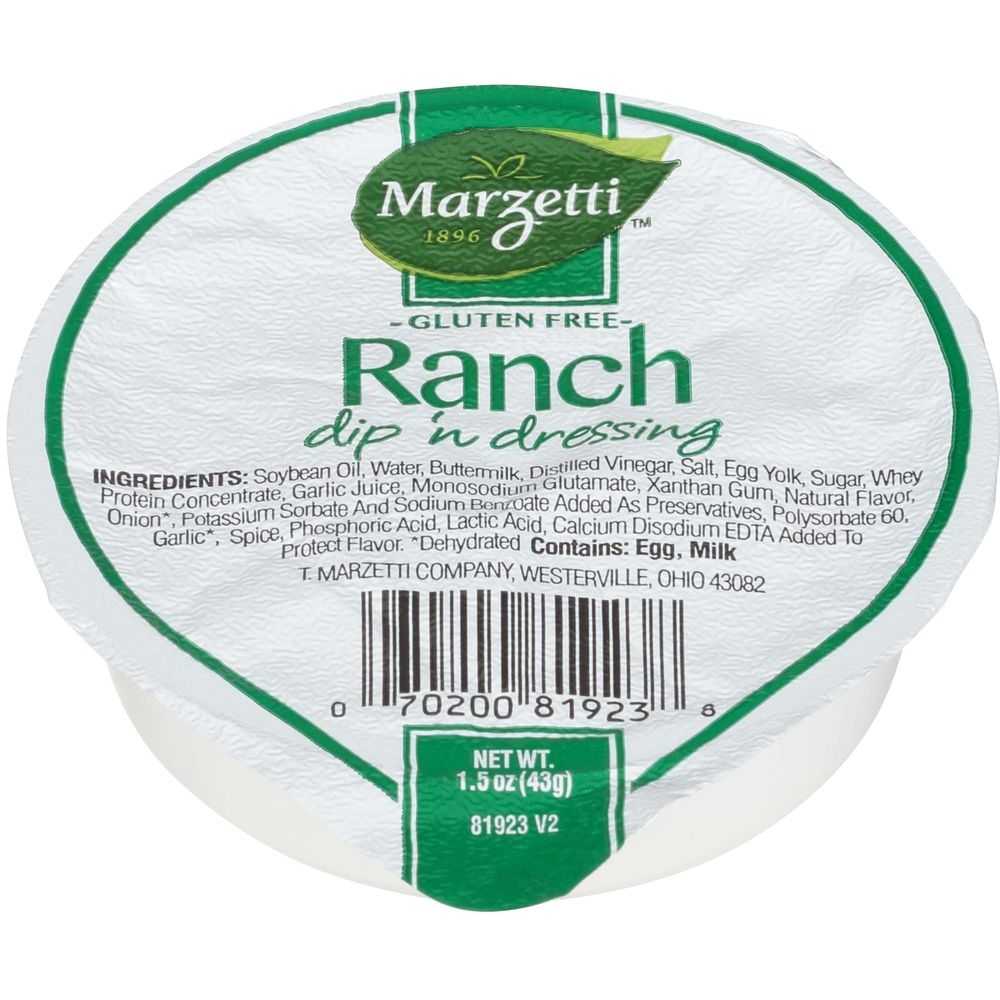 Marzetti Dip N Ranch Dressing, 1.5 Ounce -- 96 per case