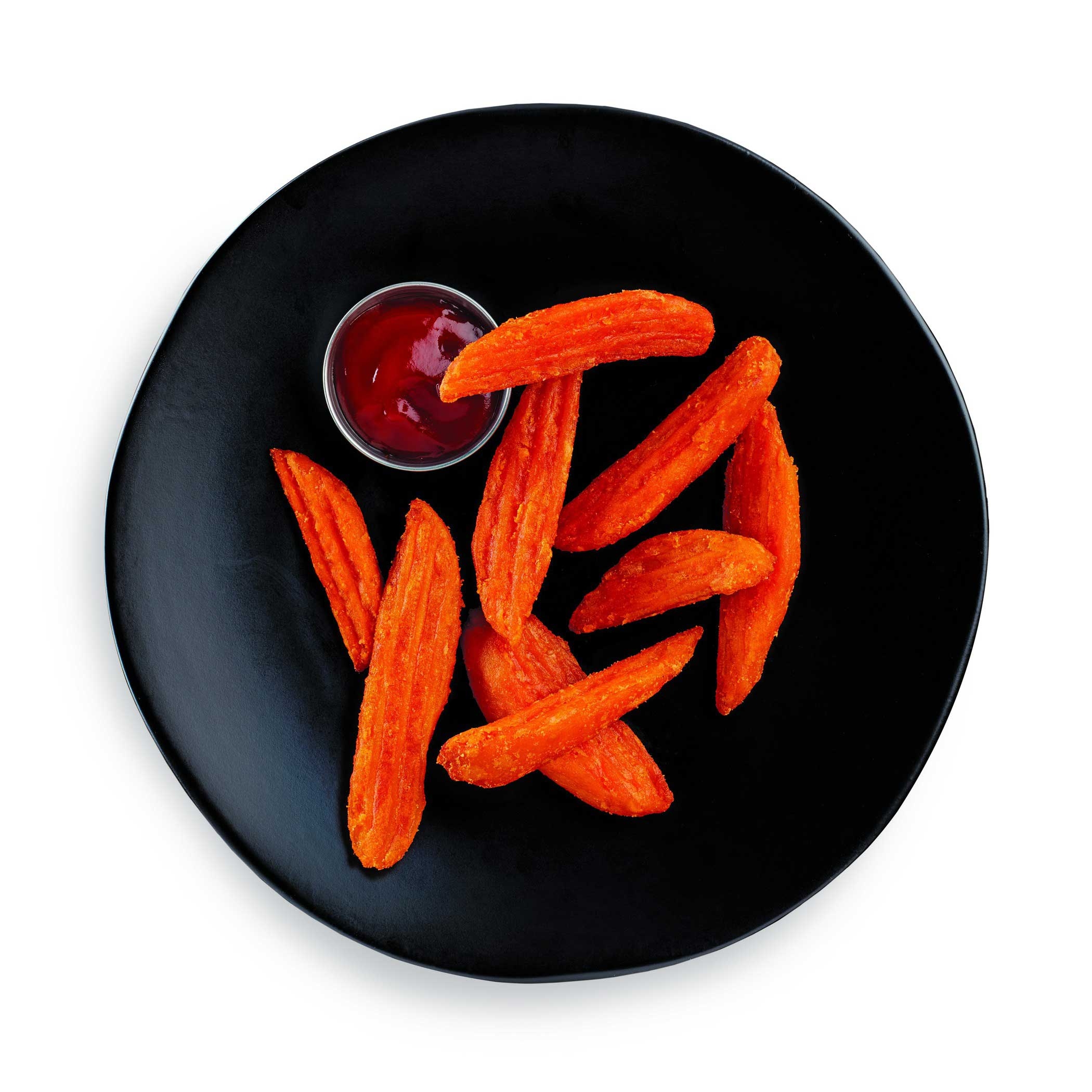 Mccain Harvest Splendor Ridge Wedge Sweet Potato, 2.5 Pound -- 6 per case.