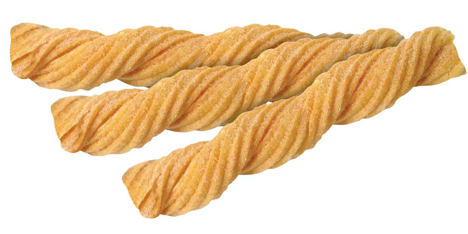 Hola Churros Double Twisted Churros, 16 Inch -- 65 per case