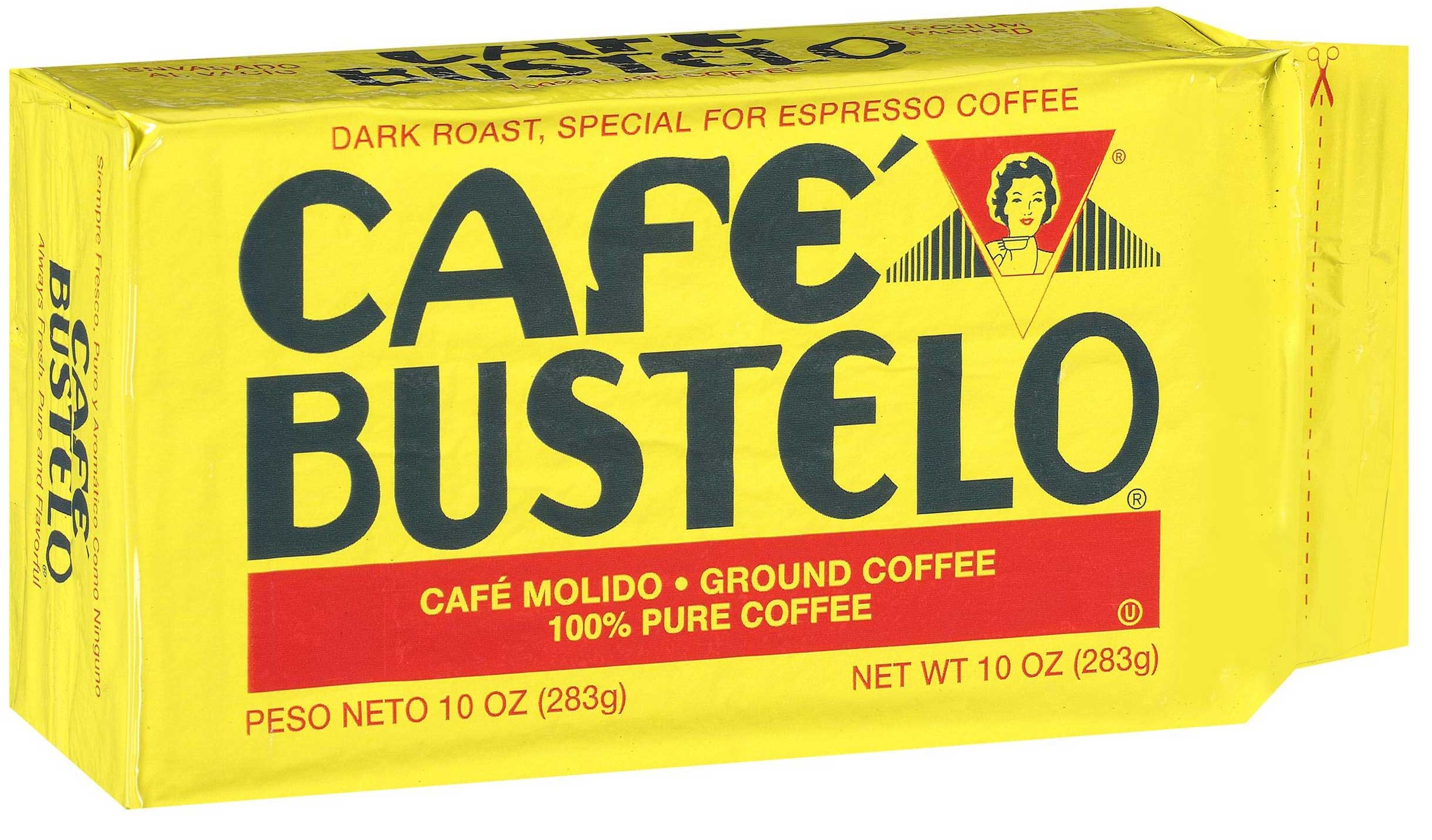 Cafe Bustelo Brick Espresso Ground Coffee, 10 Ounce -- 24 per case