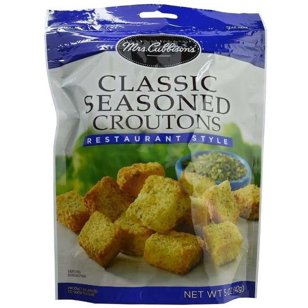 Mrs. Cubbisons Classic Seasoned Crouton, 5 Ounce Bag -- 9 per case