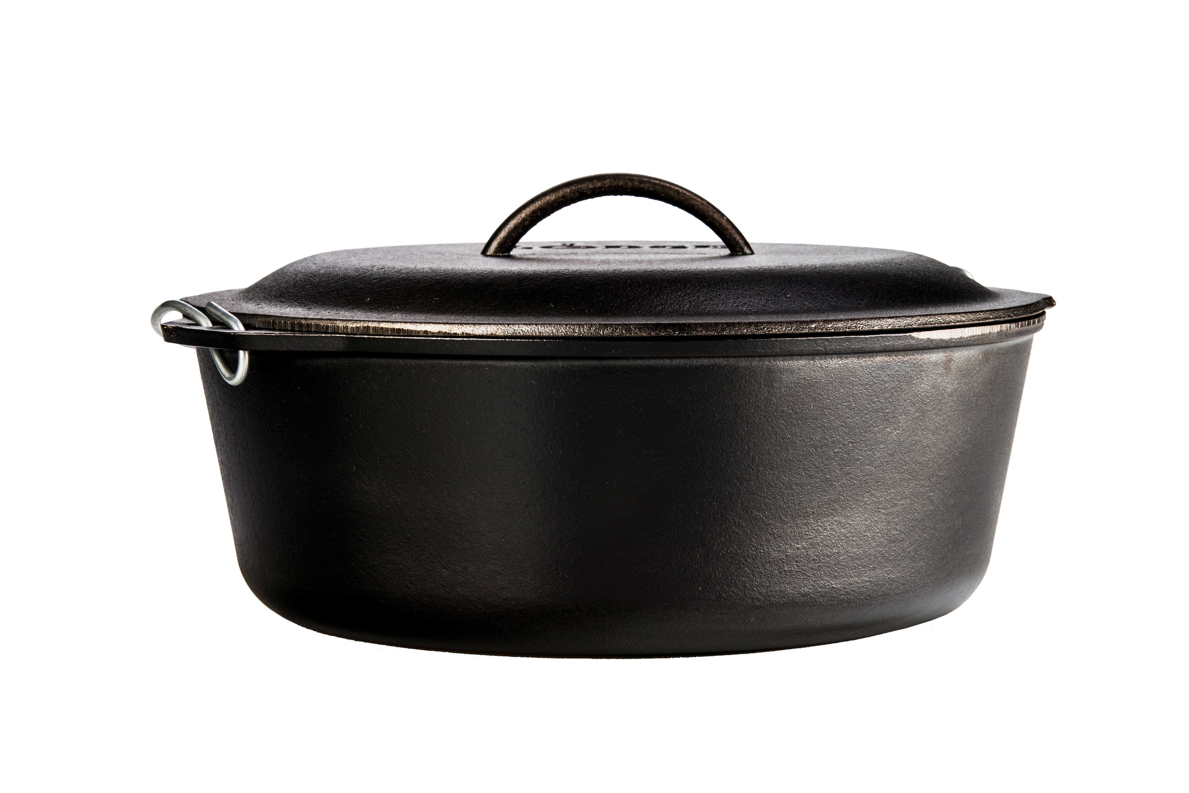 Lodge Cast Iron Dutch Oven, 9 Quart.
