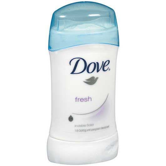 Dove Invisible Solid Fresh Antiperspirant and Deodorant, 1.6 Ounce -- 12 per case