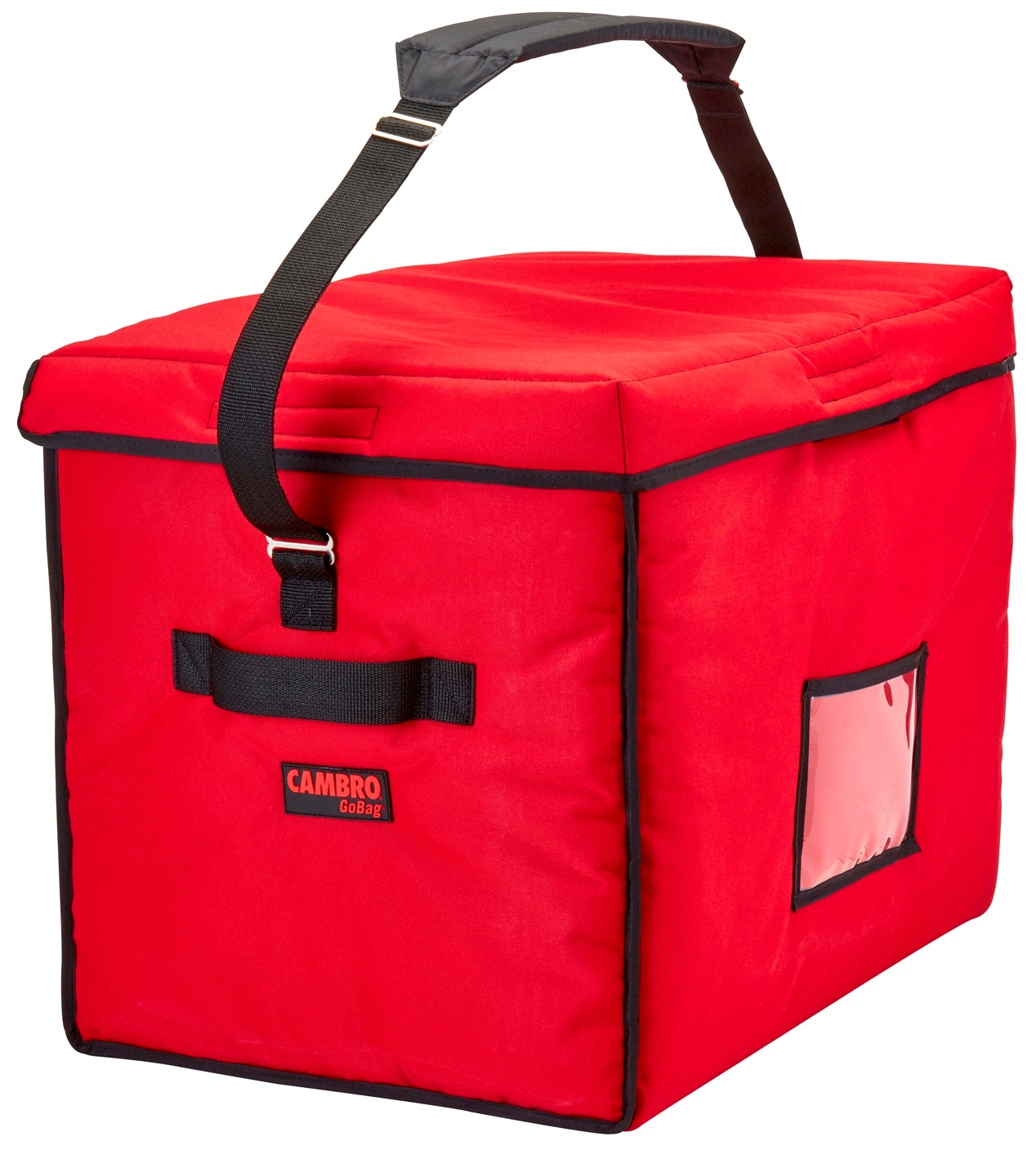 Cambro GoBag Red Stadium Delivery Bag, 21 x 15 x 17 inch