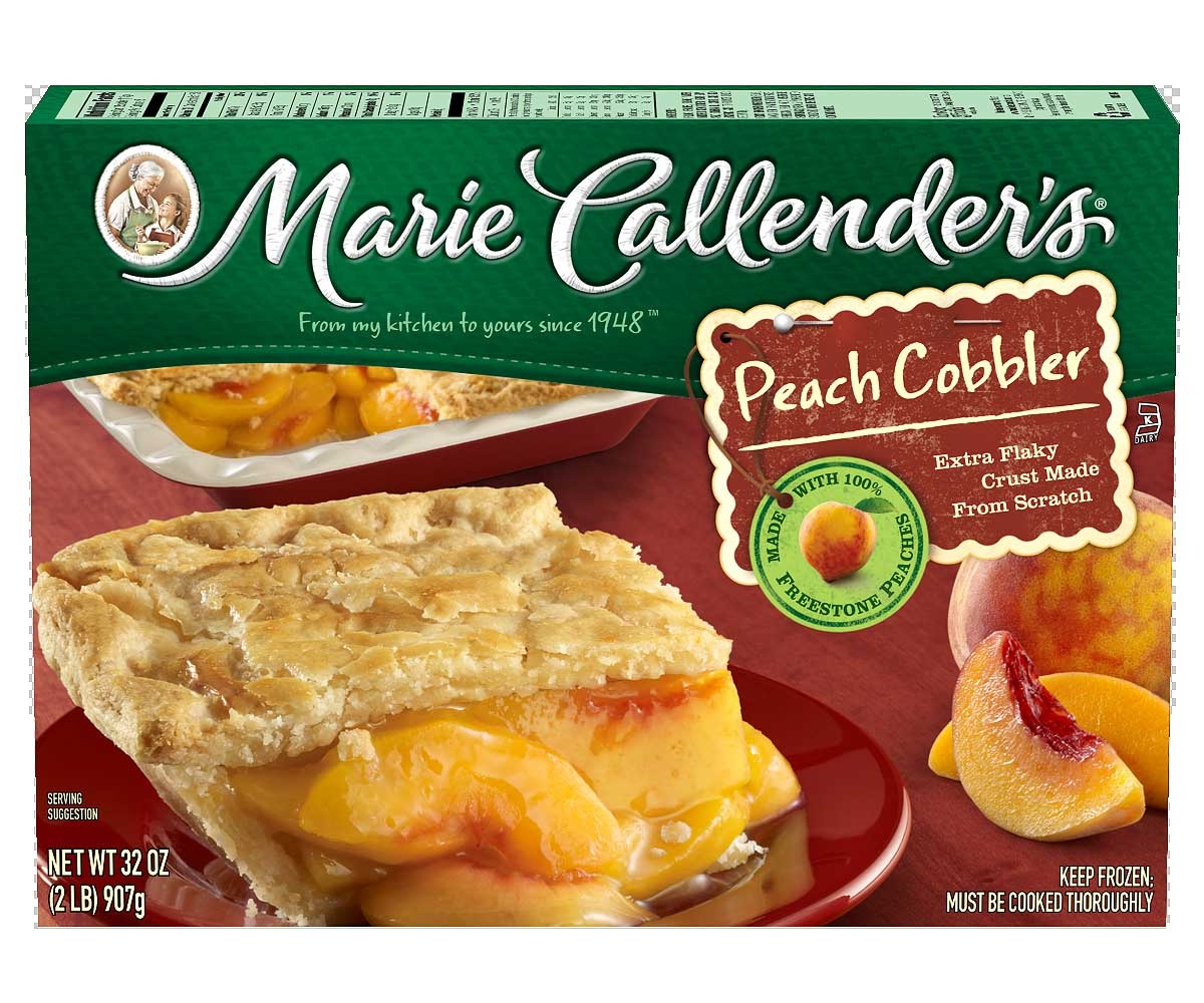 Marie Calender's Peach Cobbler, 32 Ounce -- 6 per case.