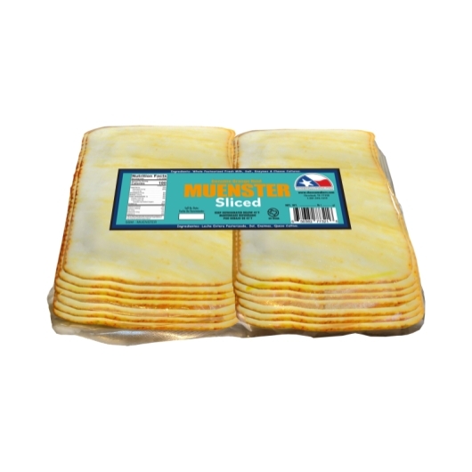 Jaimito Mexican Style Muenster Sliced, 2 Pound -- 12 per case