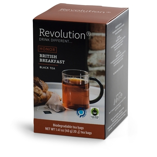 Revolution British Breakfast Black Tea, 20 count -- 6 per case