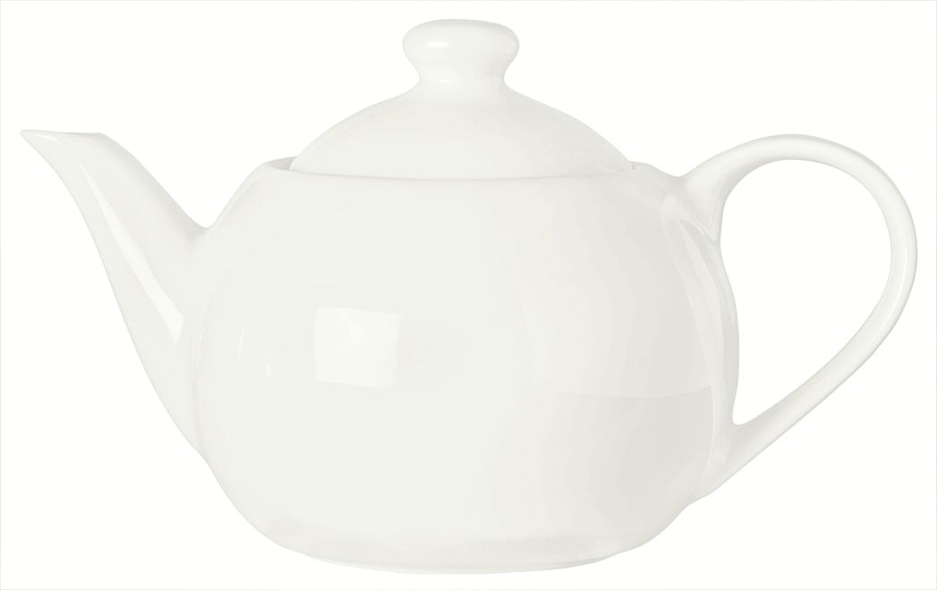 Syracuse China Slenda Tea Pot, 14 Ounce -- 12 per case.