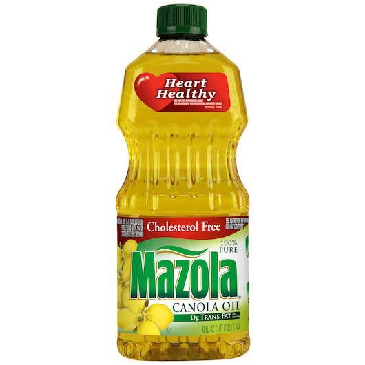Mazola Canola Oil, 40 Fluid Ounce -- 12 per case