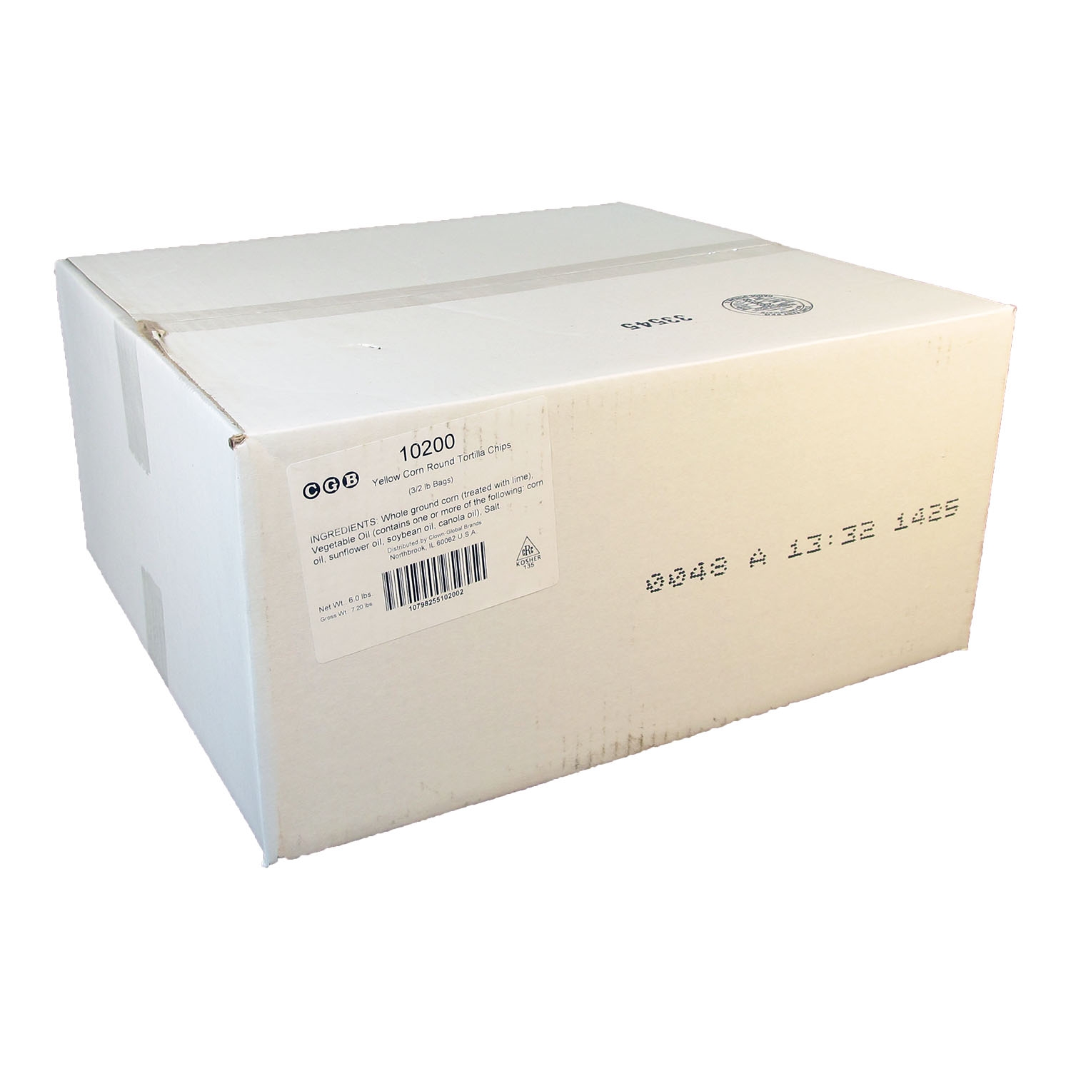 Clown Global Brands Round Tortilla Chips - 2 lb. bag, 3 per case