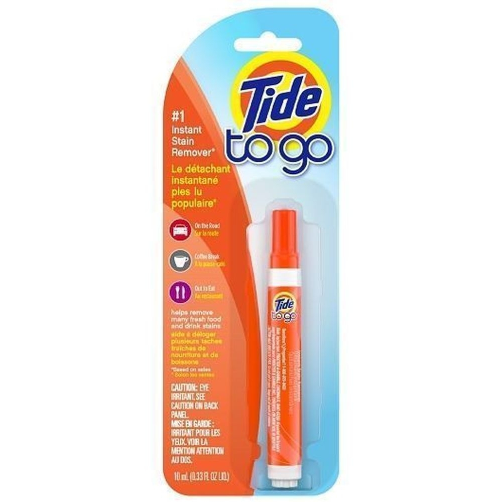 Tide To Go Stain Remover Pen, 0.33 Fluid Ounce -- 6 per case