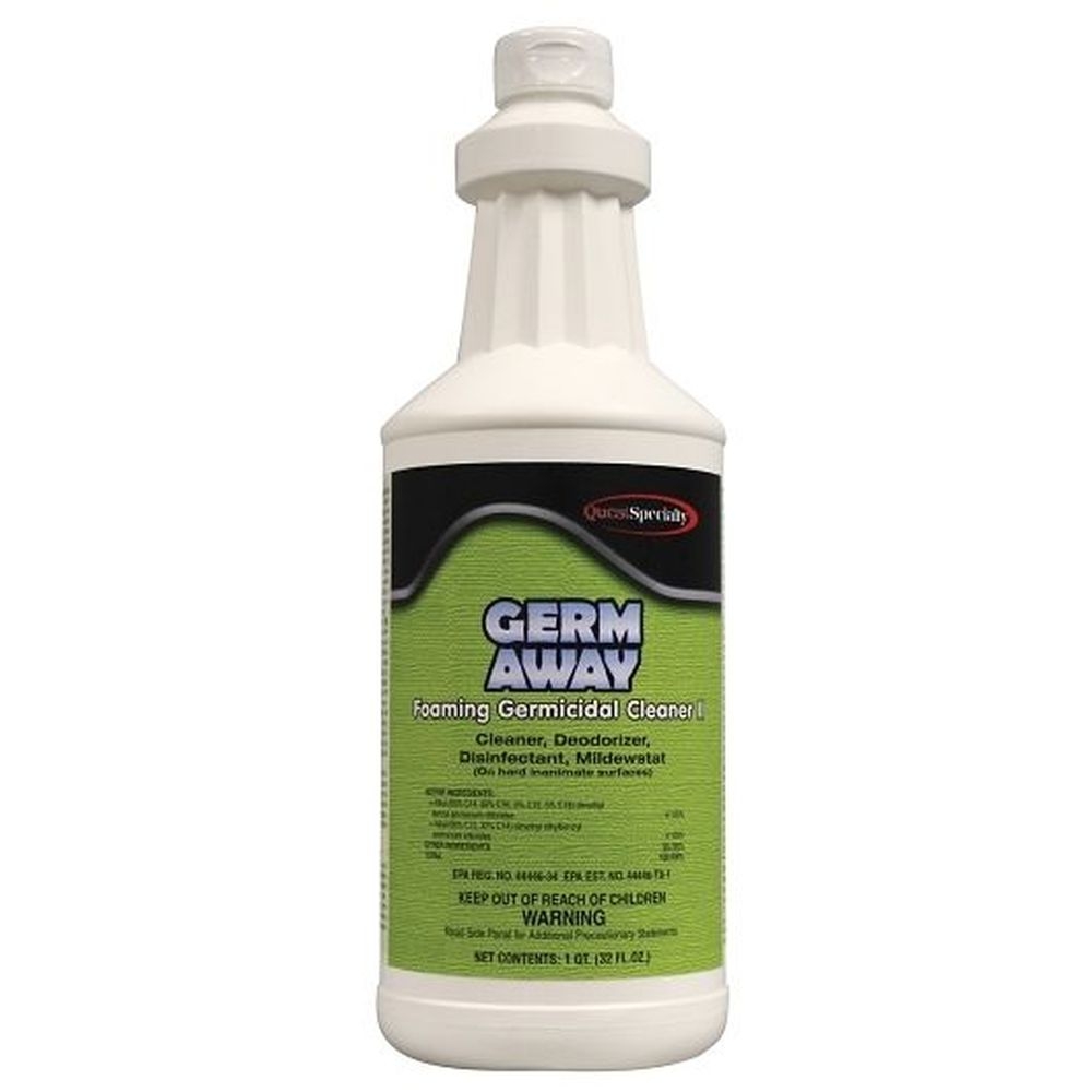 Germ Away Foaming Germicidal Cleaner, 32 Ounce - 12 per case