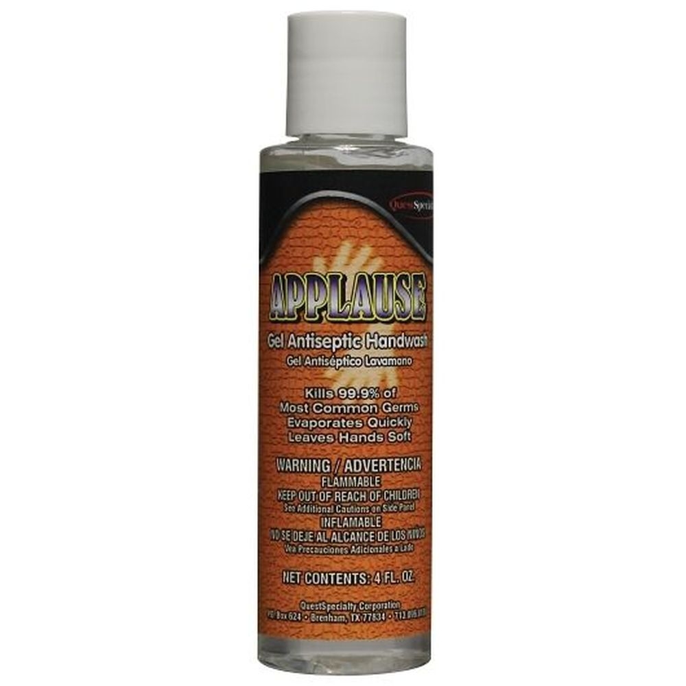 Applause Hand Sanitizer Gel, 4 Ounce Bottle - 24 per case